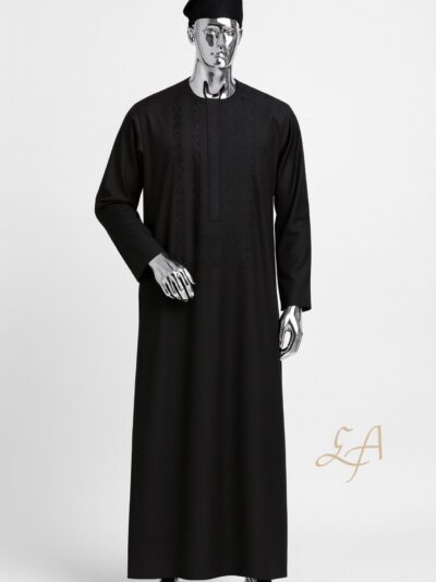 sultan noir jalabiya